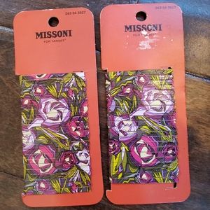 Missoni for Target Floral Bobby Pins Hair Slides
